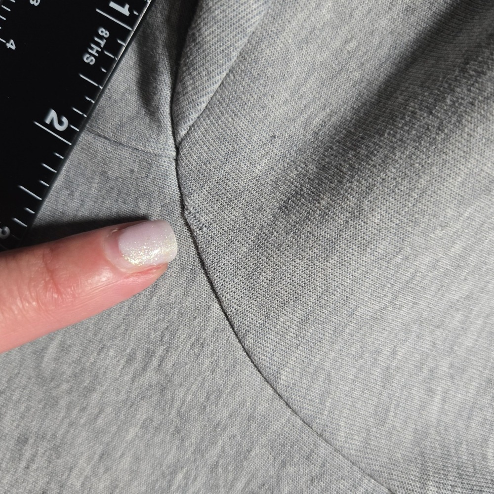 Nike Tech Fleece Full Zip Hoodie Mens Medium Gray Black CU4489-063 - Picture 8 of 11